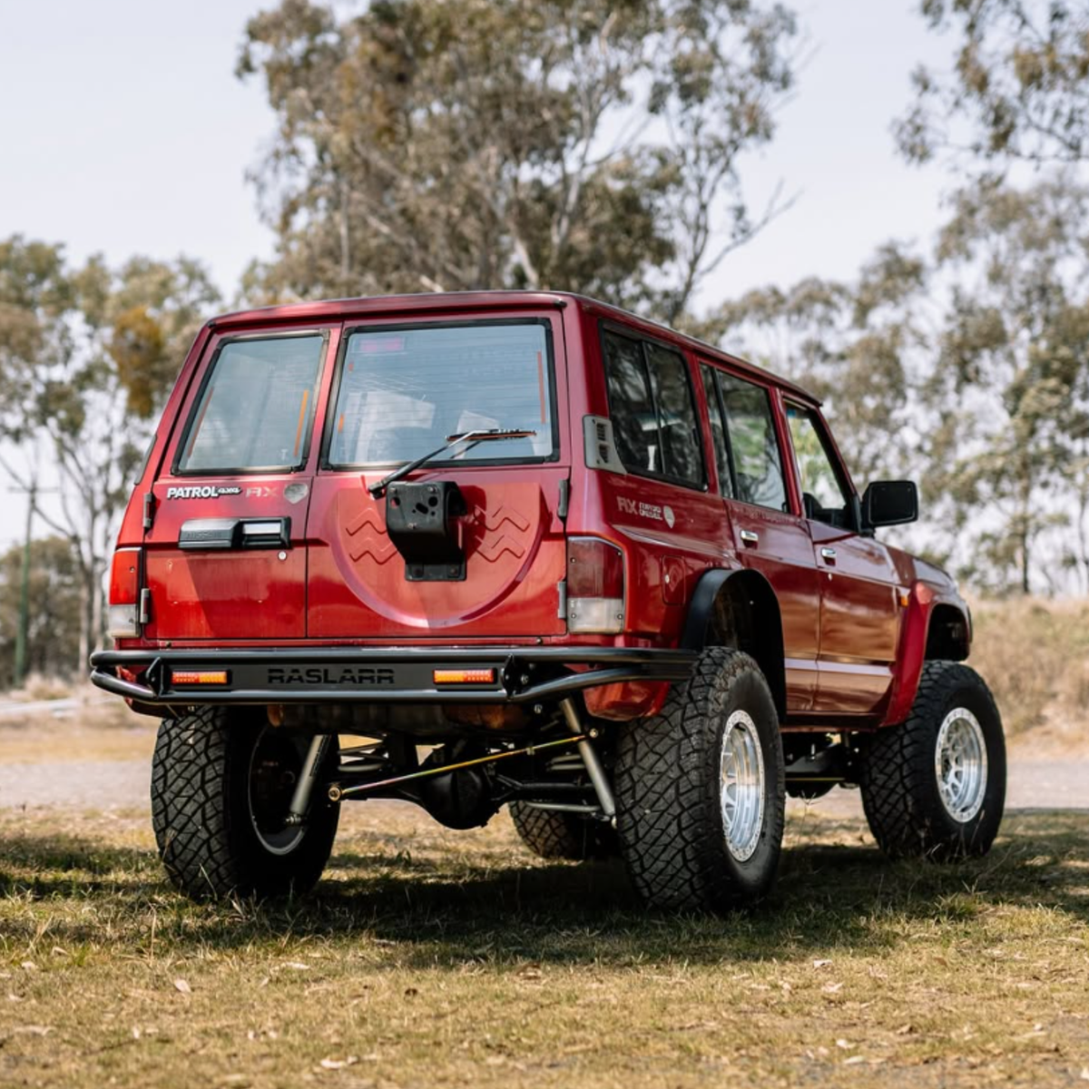 GQ Nissan Patrol Comp Rear Bar (No Stubs) - 1988 / No Body Lift / No, Quarters aren't chopped