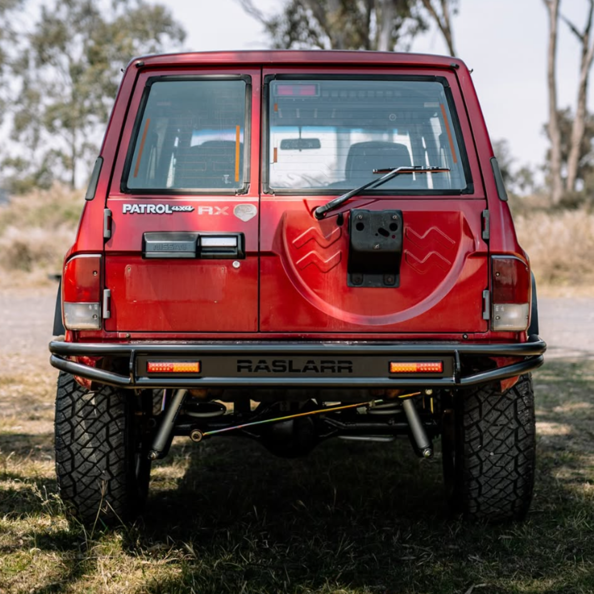 GQ Nissan Patrol Comp Rear Bar (No Stubs) - 1993 / 2" Body Lift / Yes, Quarters are chopped