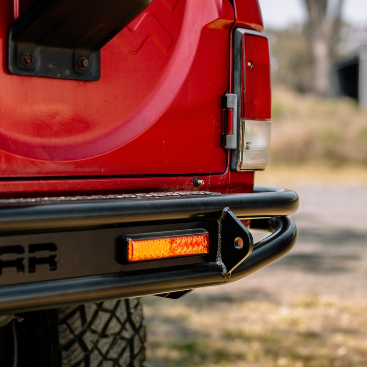GQ Nissan Patrol Comp Rear Bar (No Stubs) - 1989 / No Body Lift / Yes, Quarters are chopped