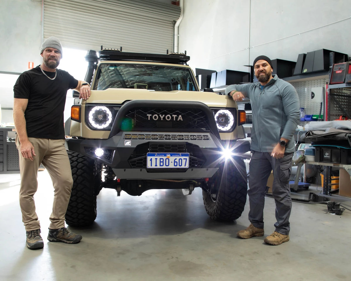 Offroad Animal - Predator Bull bar, Suitable for Toyota Land Cruiser (facelift) 76, 78, 79 Dual Cab, 2024 on