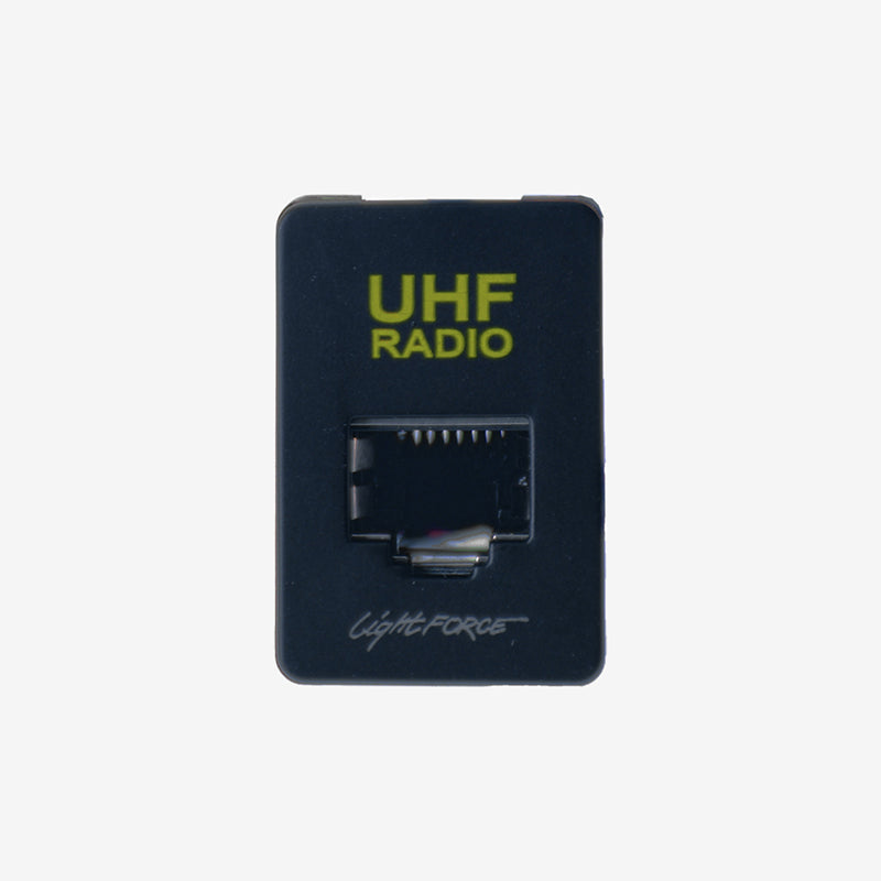 UHF Face Plate RJ45 TY2 suitable for Toyota - Yellow