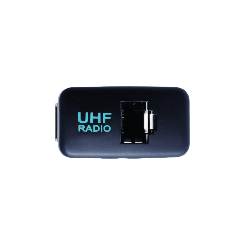 RJ45 Passthrough to suit Toyota - Horizontal - Cyan / Horizontal (Text Left)
