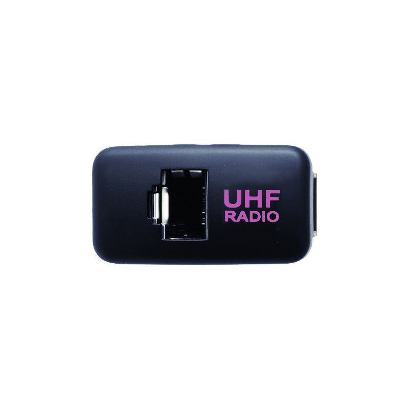 RJ45 Passthrough to suit Toyota - Horizontal - Magenta / Horizontal (Text Right)