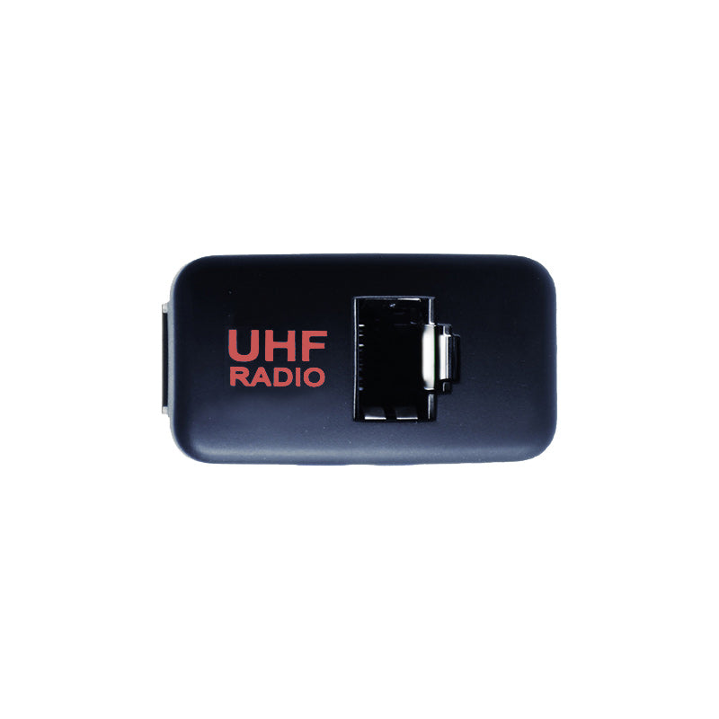 RJ45 Passthrough to suit Toyota - Horizontal - Red / Horizontal (Text Left)
