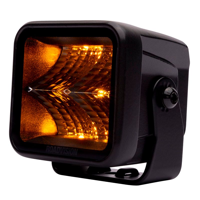 Stealth Series Cube Work Light Amber