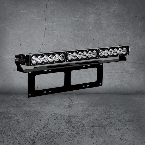 Raptor 90 LED 20.5″ Light Bar Number Plate Kit