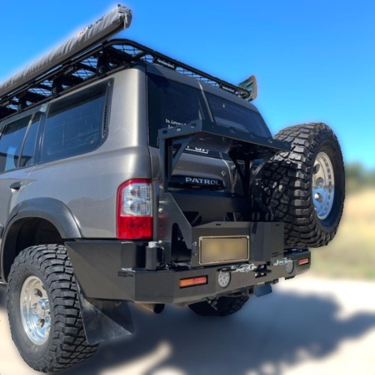 Rear Bar Modular Double Shelf [Suits chainsaws & multiple applications] - 78 Series