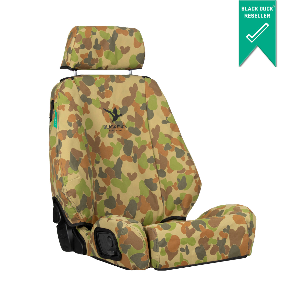 Black Duck Seat Covers Canvas RTR052