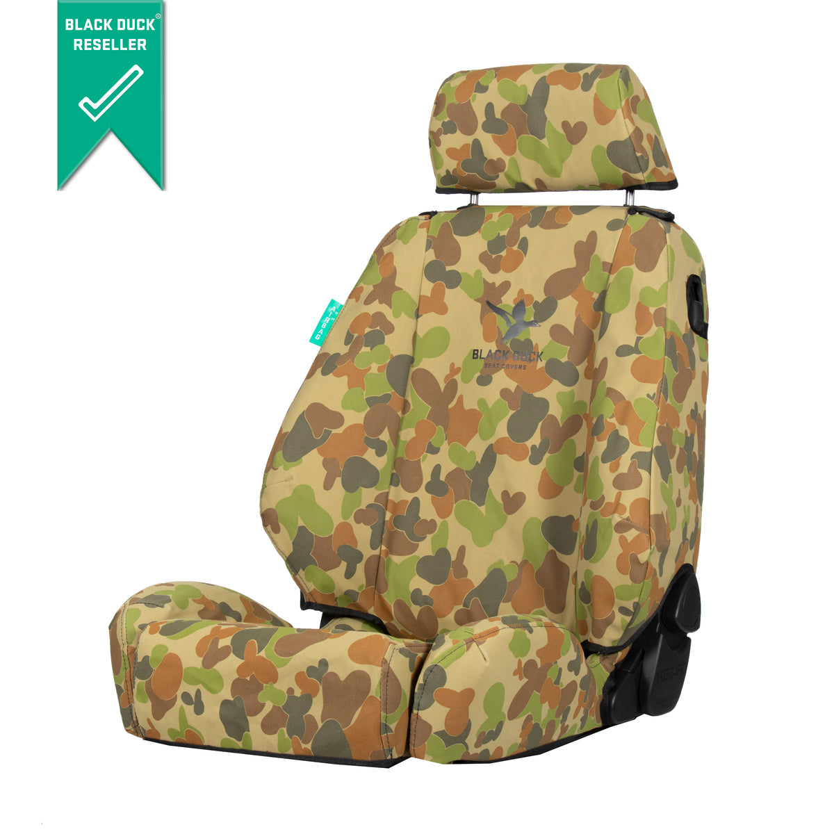 Black Duck Seat Covers Canvas RTR052