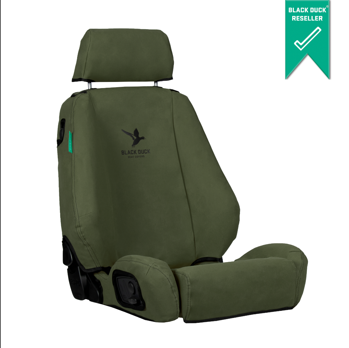 Black Duck Seat Covers Canvas RTR052