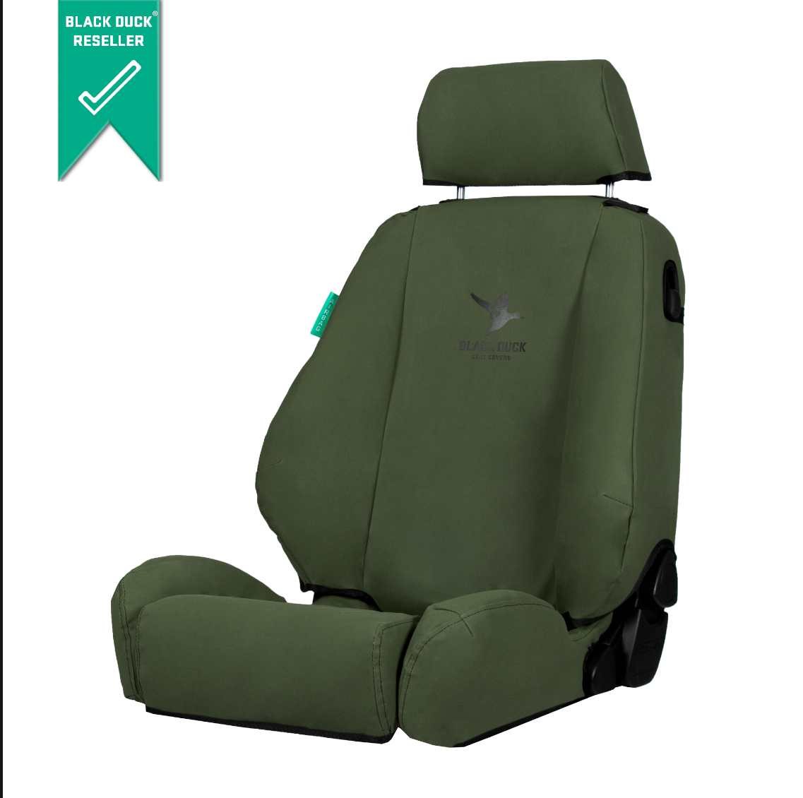 Black Duck Seat Covers Canvas RTR052