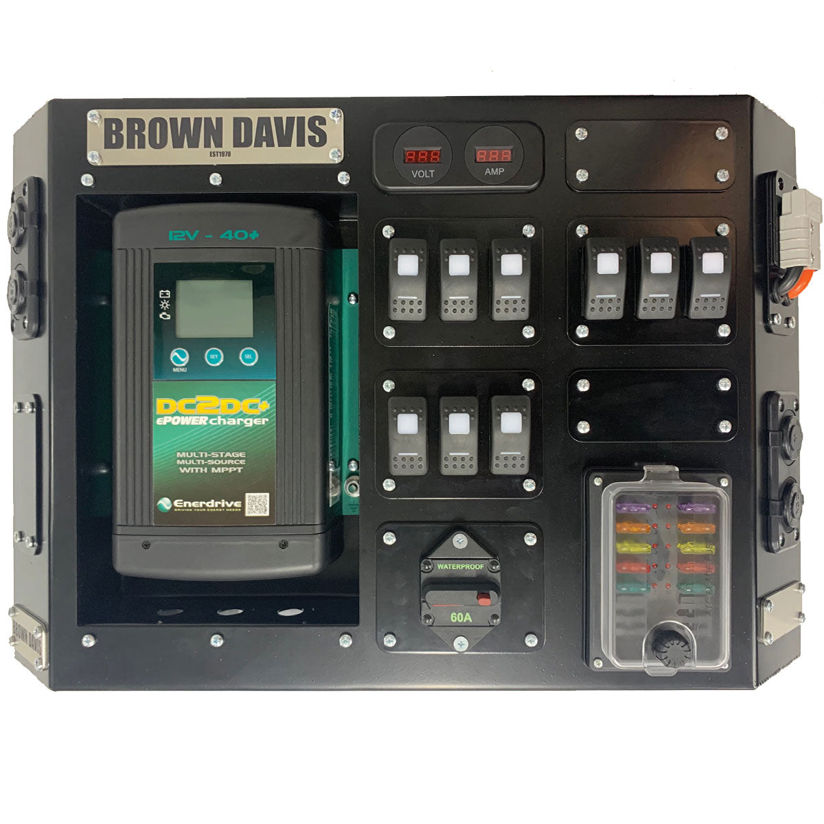 Brown Davis - 12 Volt Power Board - Enerdrive