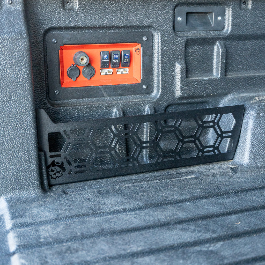 Molle Storage Pockets | Plastic Tub Liner | Ford Ranger Super Duty 2025+ - Passenger Side