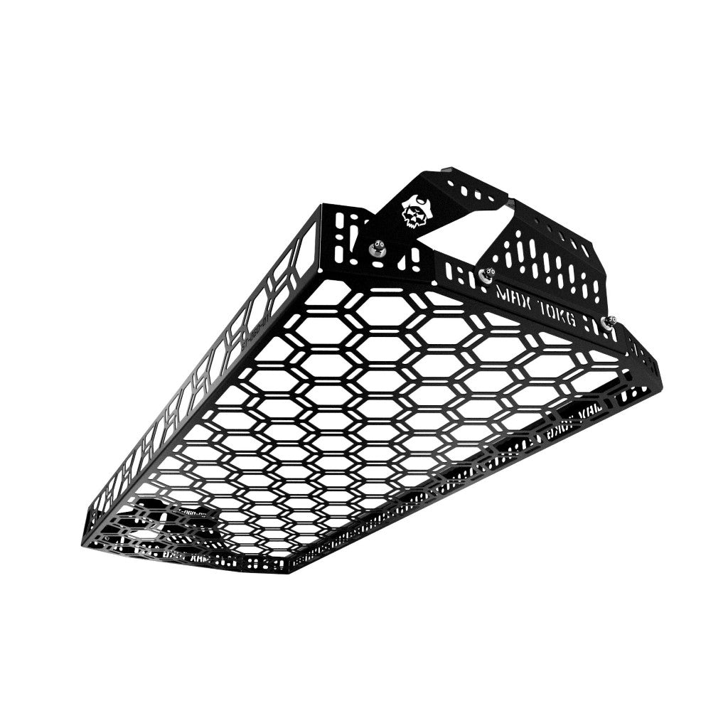 Rear Roof Parcel Shelf For Nissan Y62 Patrol 2010+ - Parcel Shelf + (1 x Small + 1 x Medium + 1 x Large Wildtrak Canvas Bag)
