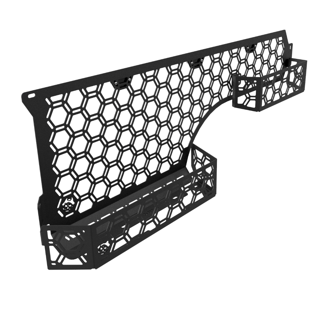 Full Side Molle Panel | Spray In Tub Liner | Mazda BT-50 TF 2024+ - Drivers Side / Molle Panel + Lower Storage Pocket
