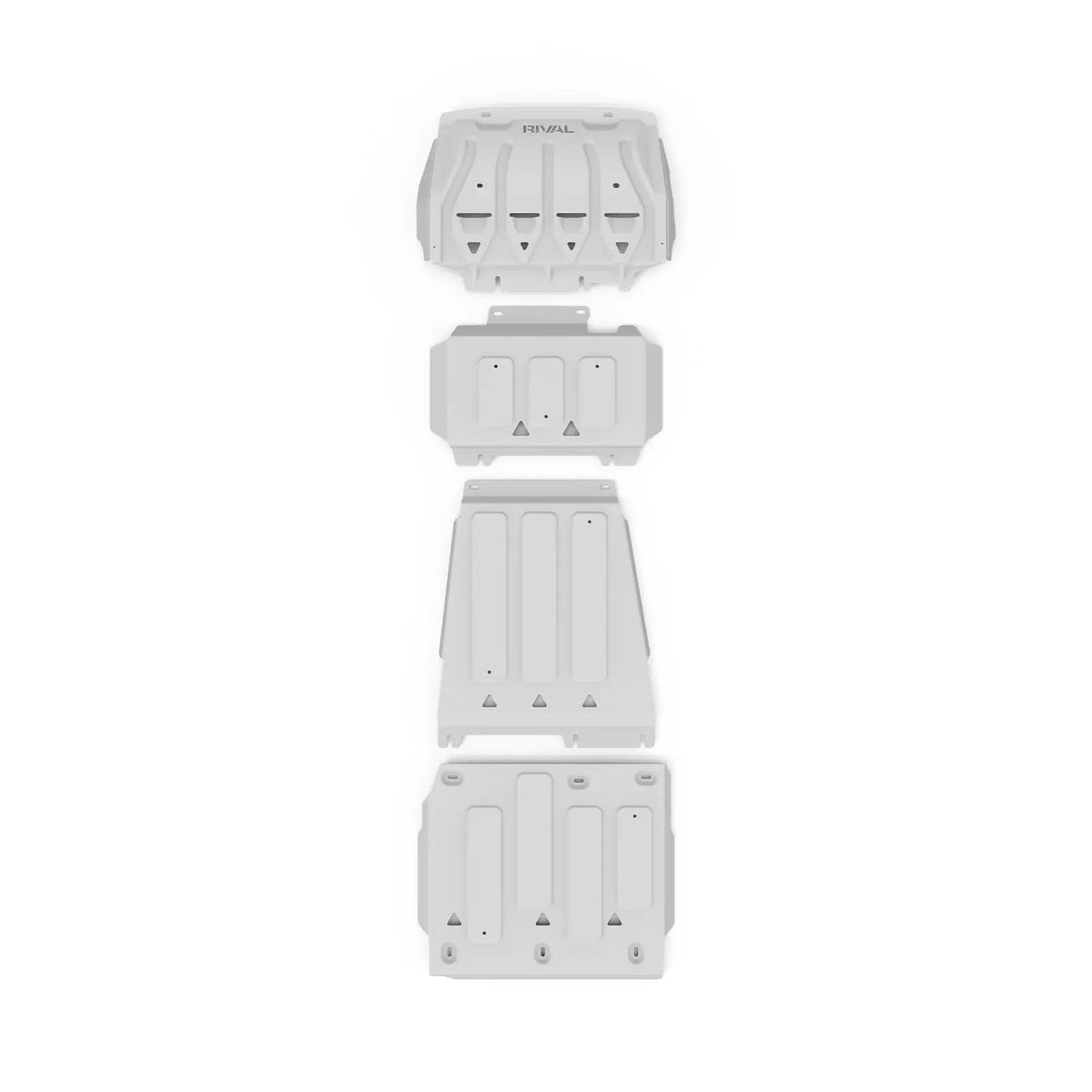 Set of 4 Aluminum Bash Plates Ford Ranger PX1/PX2/PX3 (2012–2022)