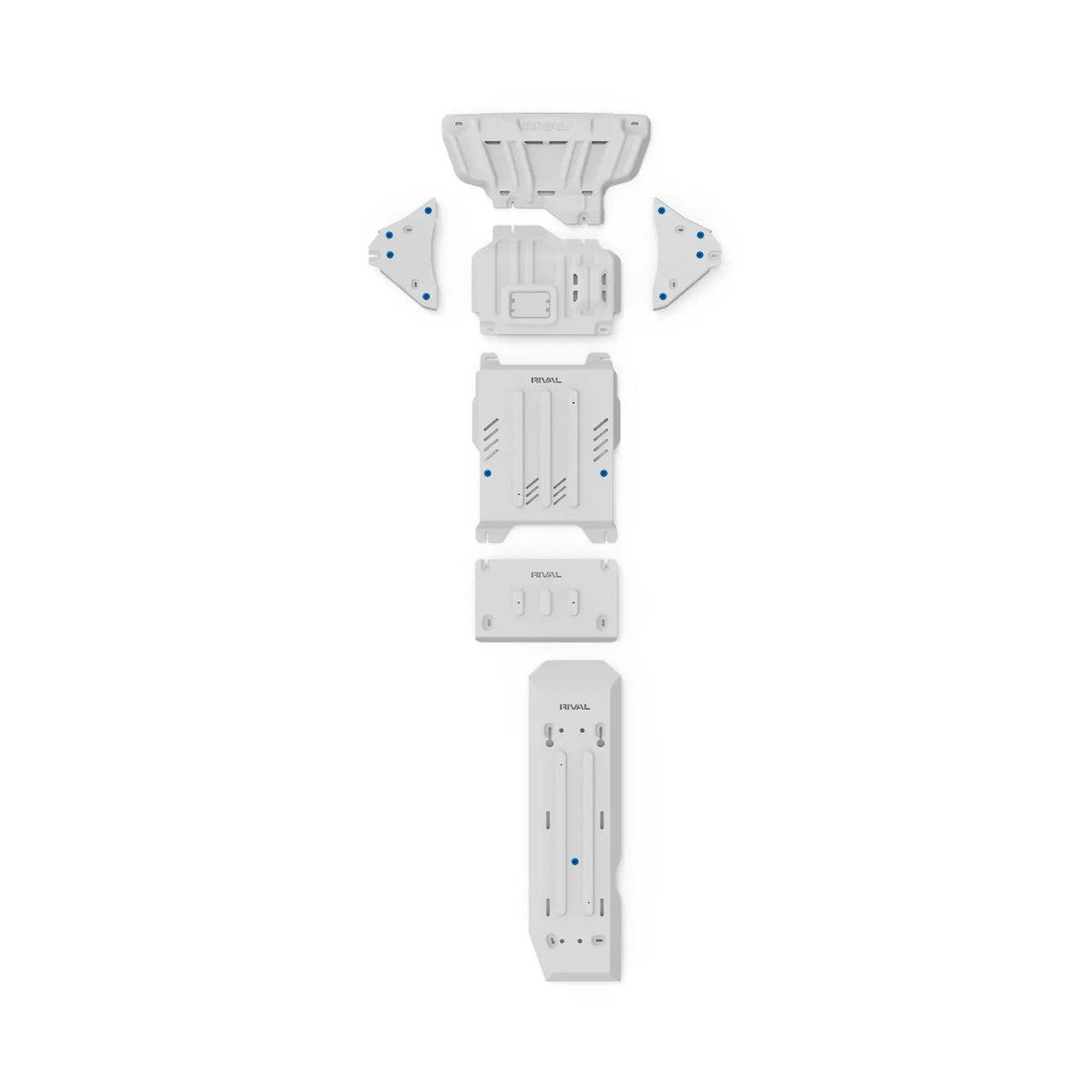 Set of 6 Aluminum Bash Plates Ford Everest Next Gen 2022-present