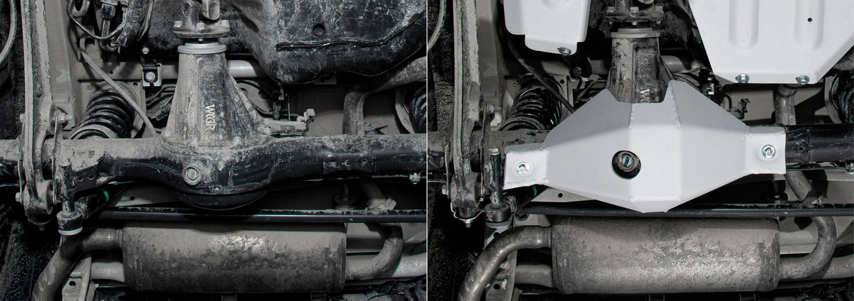 Suzuki Jimny (2018-Present) 4x4 Rear Diff Bash Plate - Aluminium