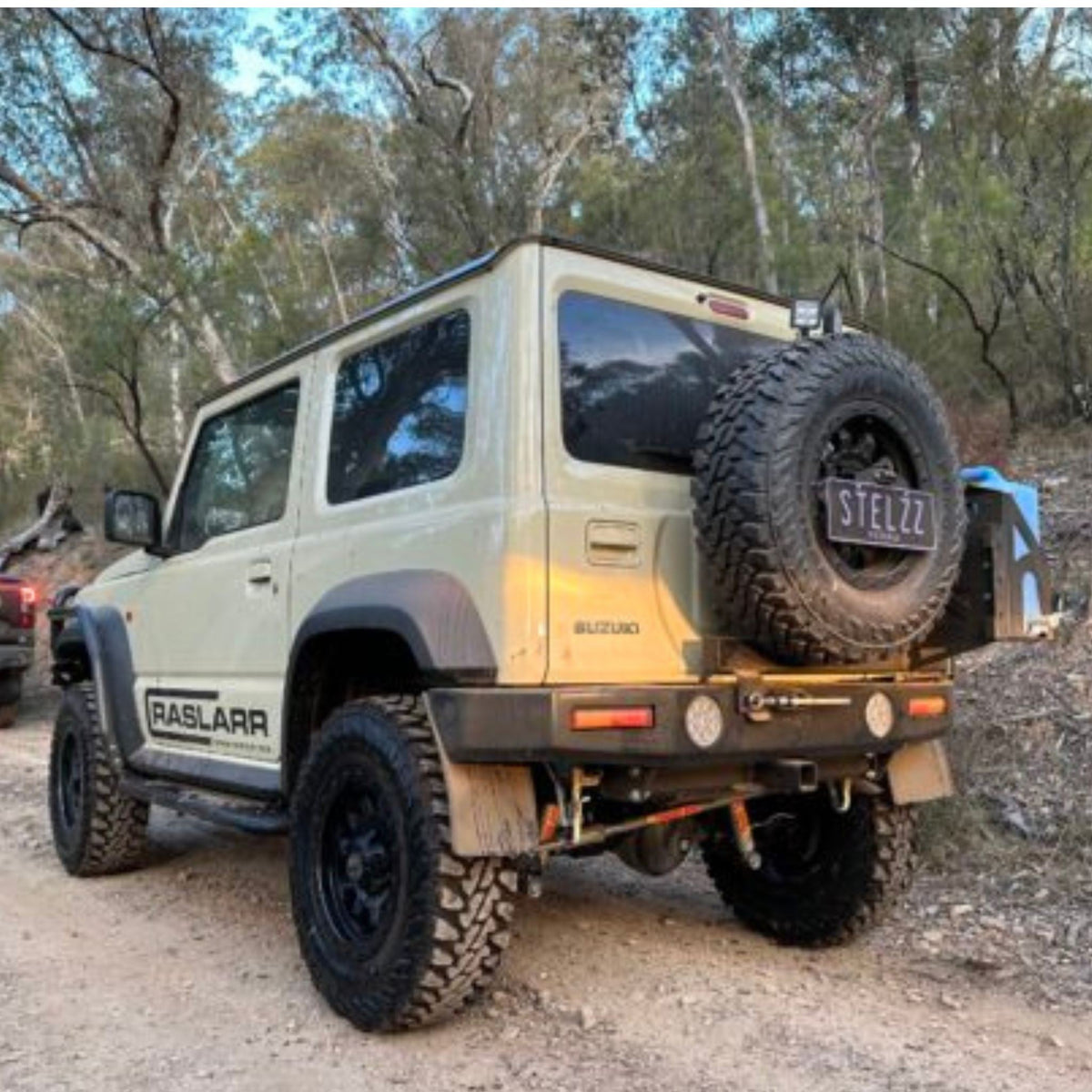 Suzuki Jimny JB74 Rear Bar - Tow Bar (Rear bar with integrated tow bar)