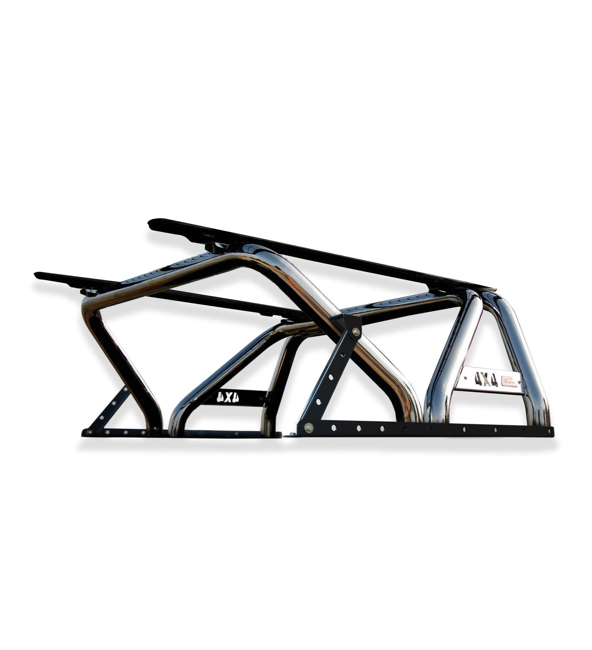 Ranger PJ PK 2007-2009 03205STR Swing Sport Bar Stainless Tube with Roof Rack Package - SKU MCC-05001-05S185TR