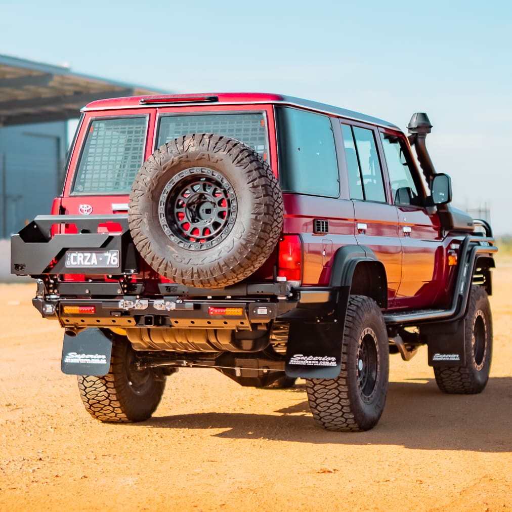 The Cruiser Company - 76 Series Rear Bar Tow Bar