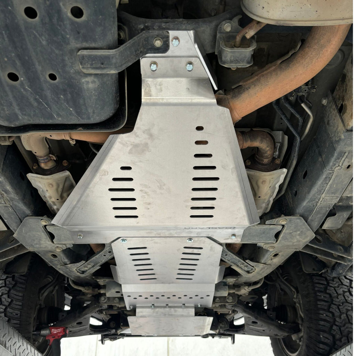 S1-3 Y62 Nissan Patrol Bash Plates - No Diff Drop / Satin Black Powder Coat