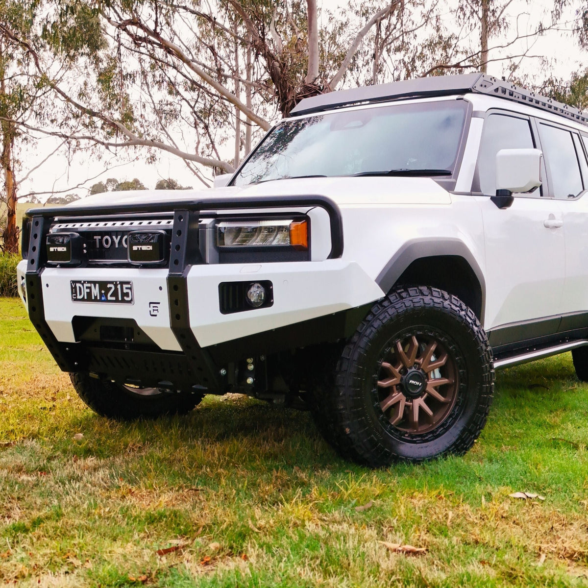 250 Series Toyota LandCruiser Prado Hooped (Dallas) Bull Bar - Altitude