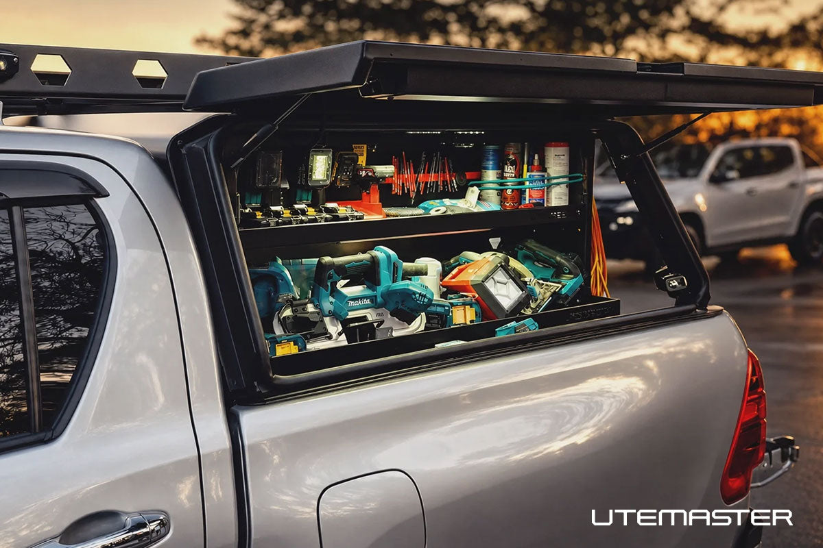 Isuzu D-Max Canopy Shelving – 2 x Shelf incl. Mounting Hardware
