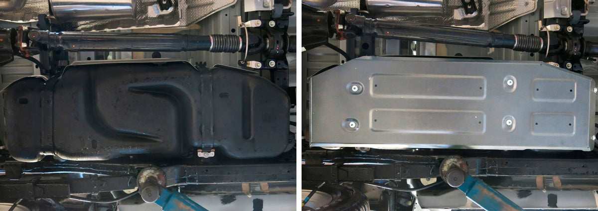 Aluminium Fuel Tank Bash Plate - Toyota Hilux (2015–2025)