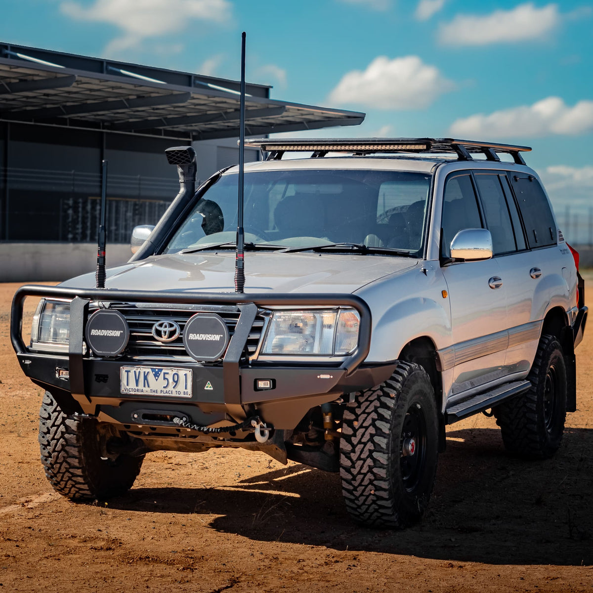 100 Series Bull Bar
