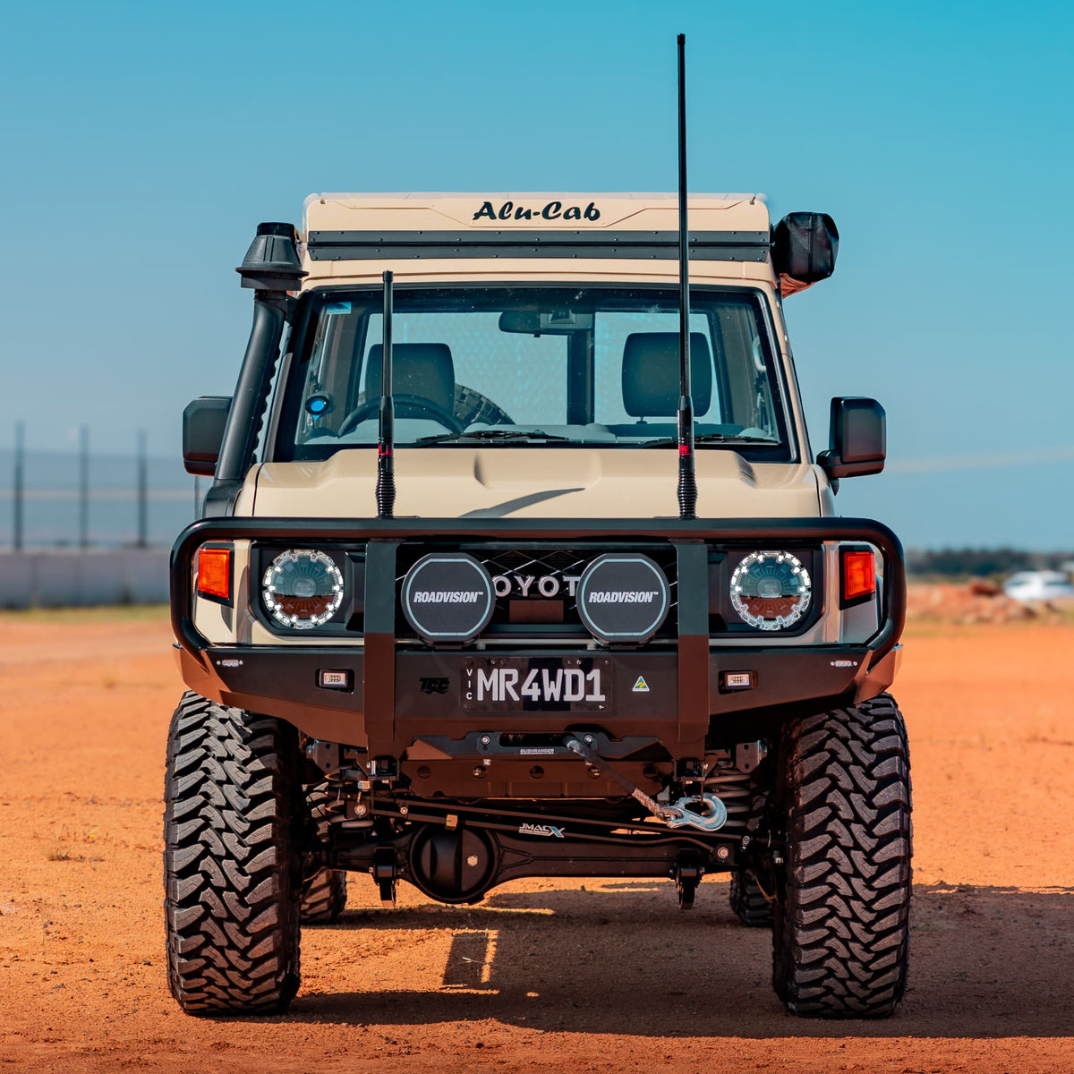 70 Series LandCruiser Bull Bar - Facelift (2024 - Present)