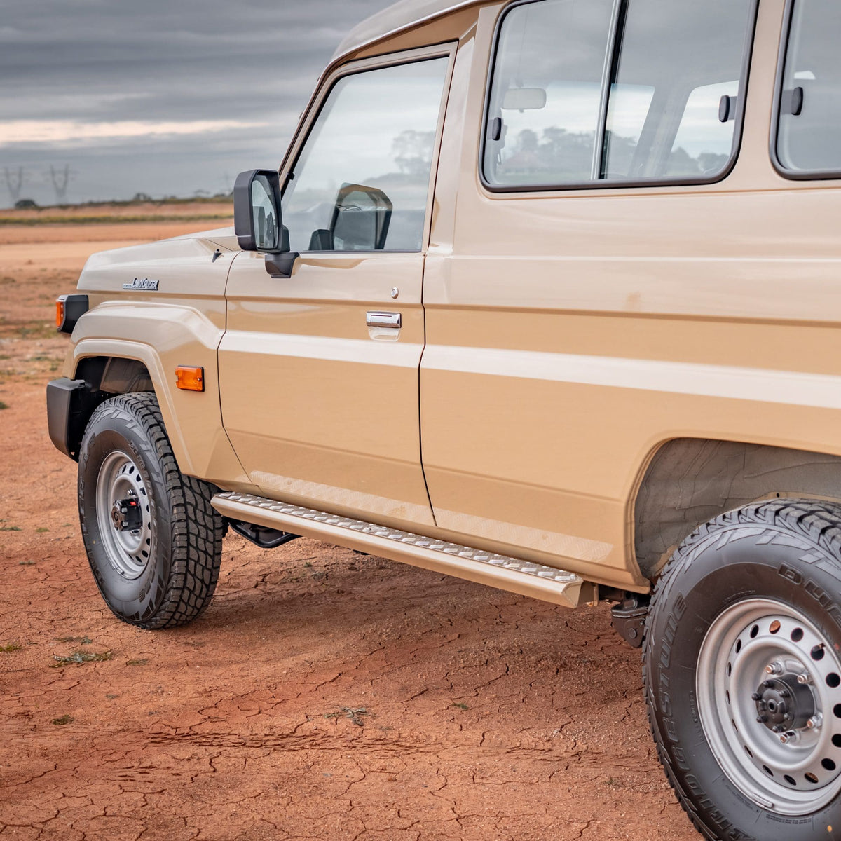 The Cruiser Company - Toyota LandCruiser 78 Series Troopcarrier Side Steps
