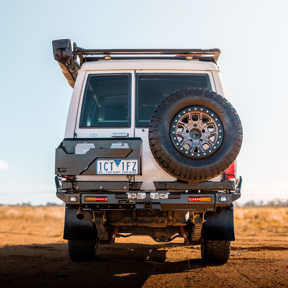 The Cruiser Company - 78 Series Troopcarrier Rear Bar Tow Bar