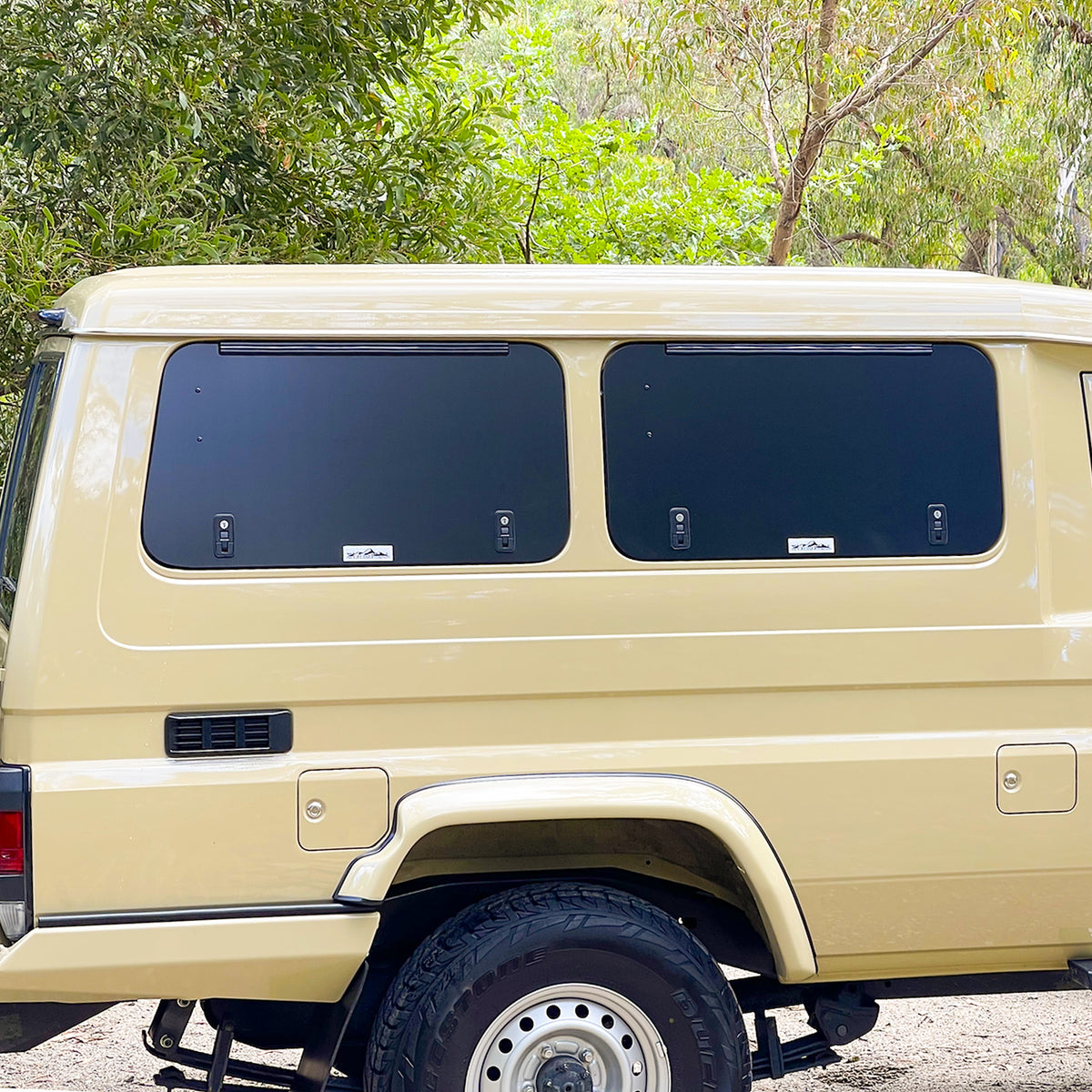 The Cruiser Company - Toyota LandCruiser Troopcarrier 75 & 78 Series Lift Up Window
