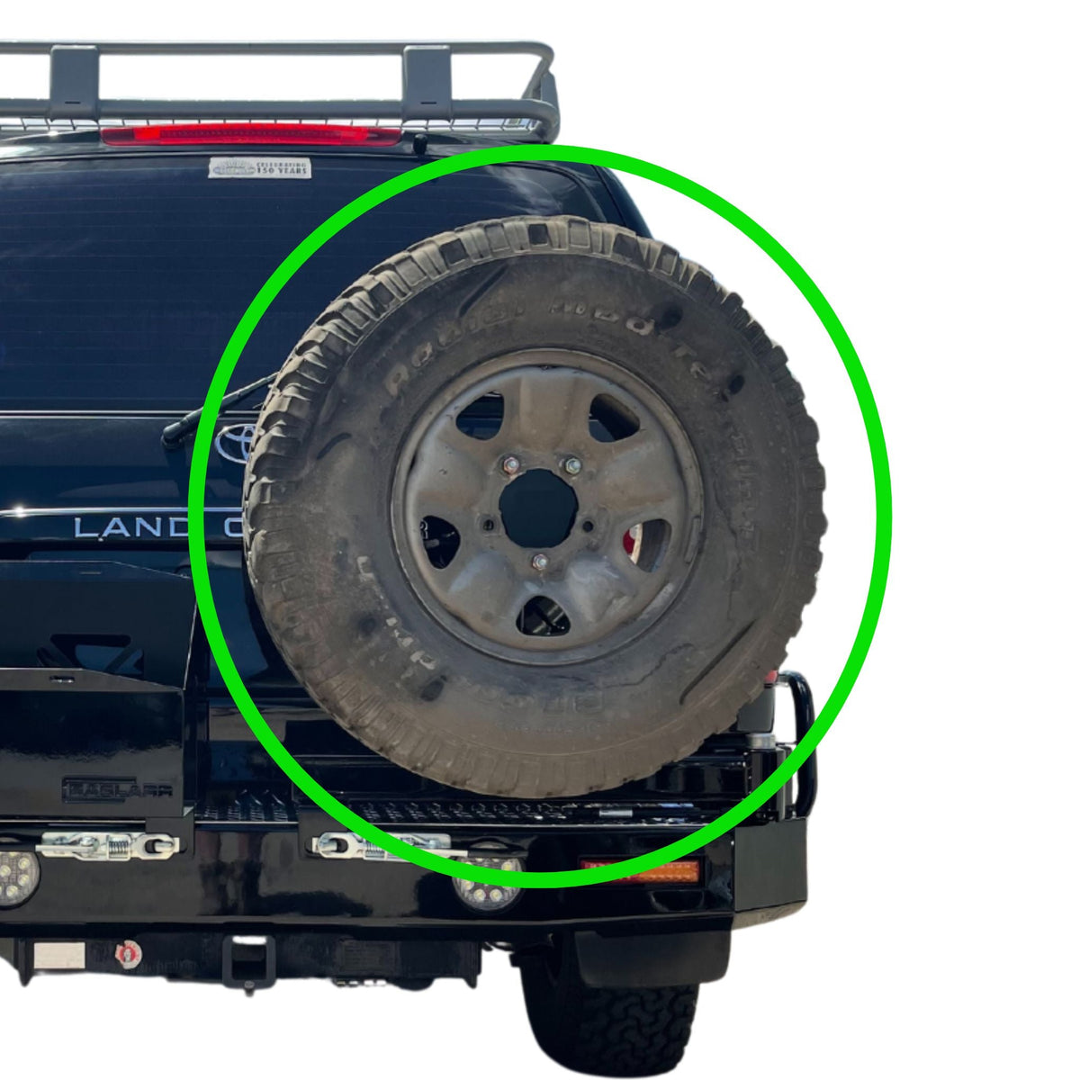 100 Series IFS Toyota LandCruiser RHS Wheel Carrier