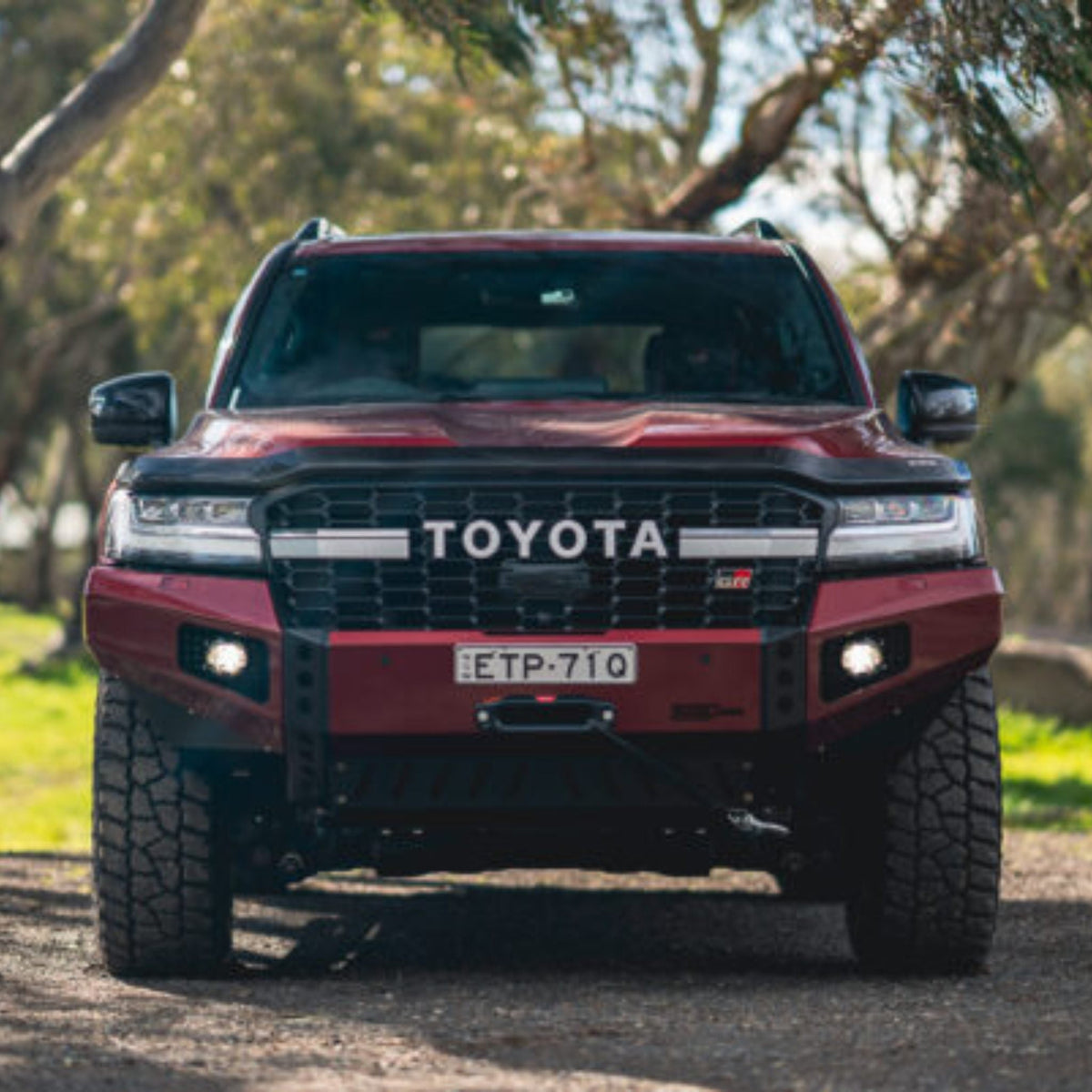 300 Series Toyota LandCruiser No Hoop Bull Bar - Sahara