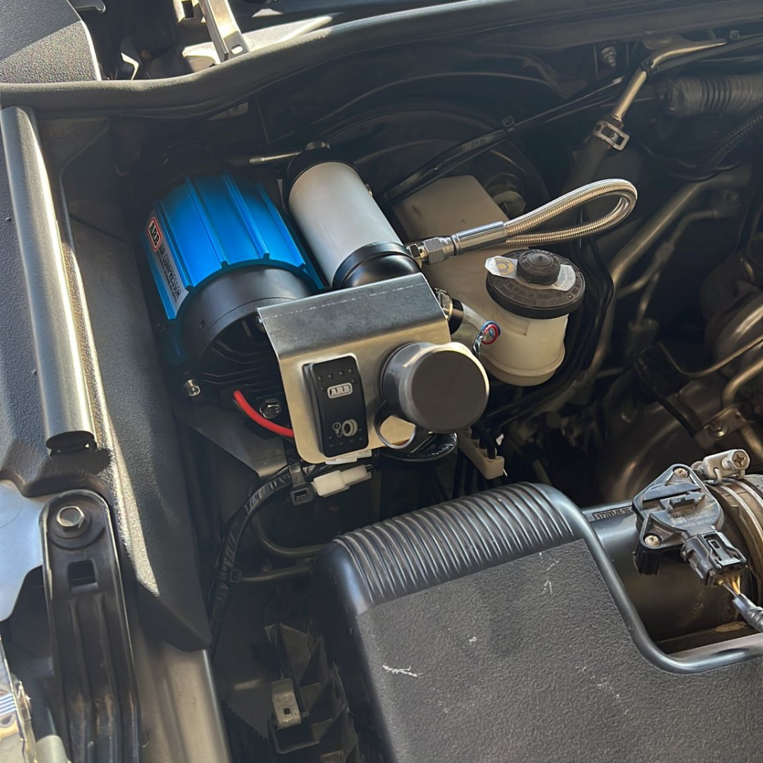 Toyota Hilux N80 Onboard Air Compressor Mount (Engine Bay)