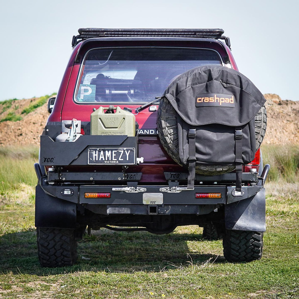 The Cruiser Company - 80 Series Rear Bar