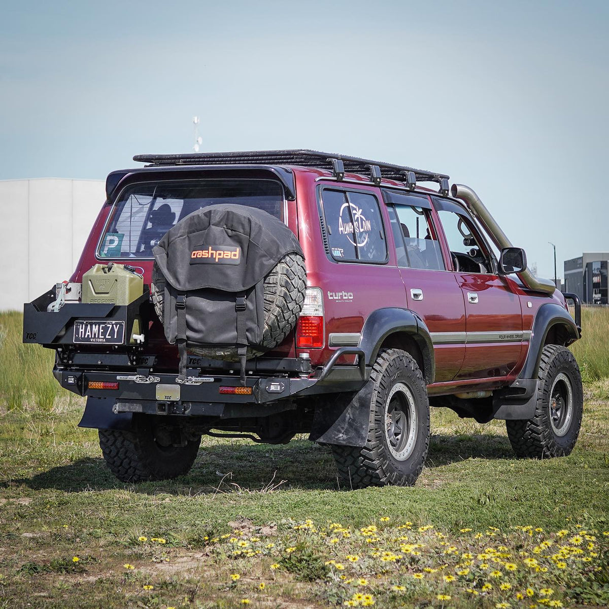 The Cruiser Company - 80 Series Rear Bar