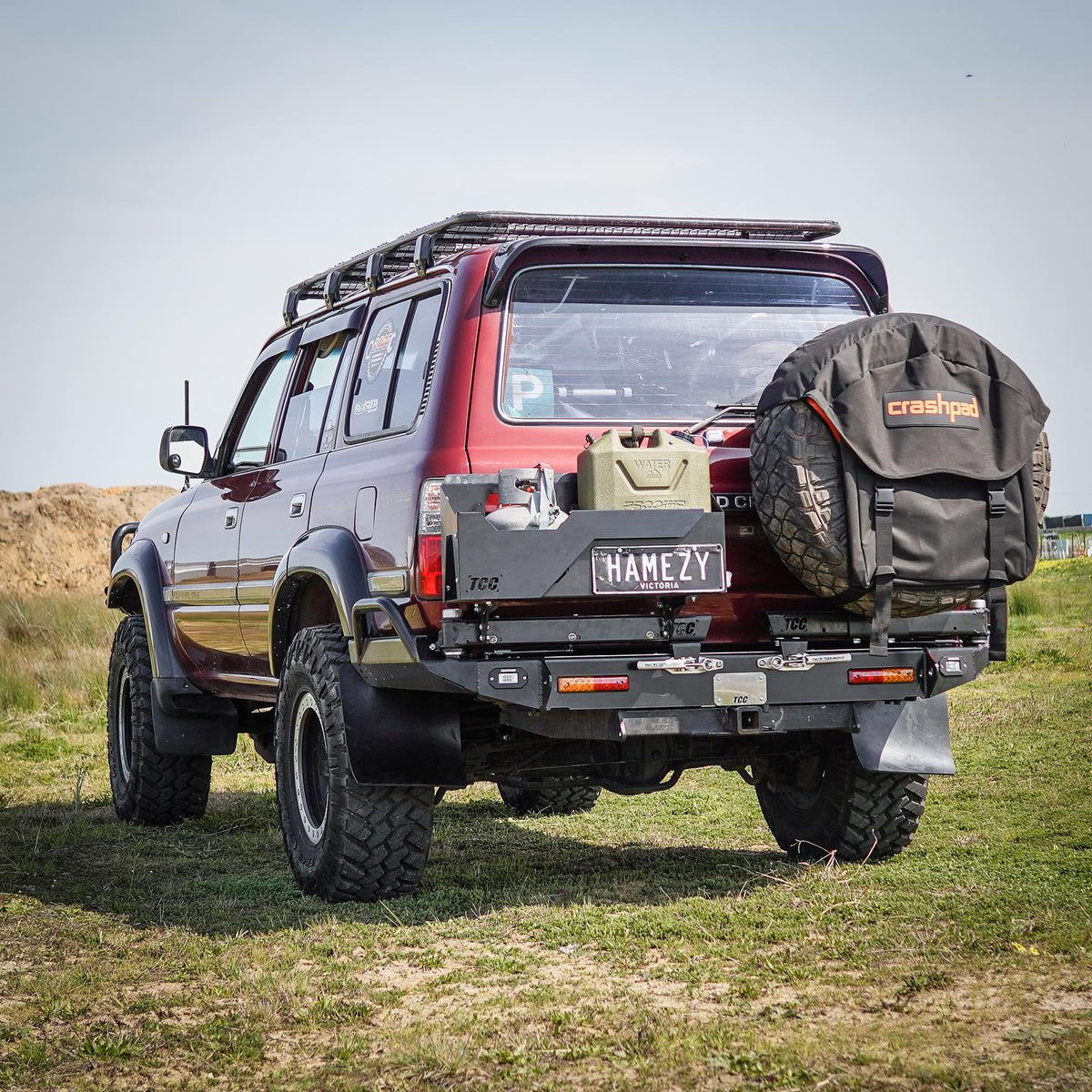 The Cruiser Company - 80 Series Rear Bar