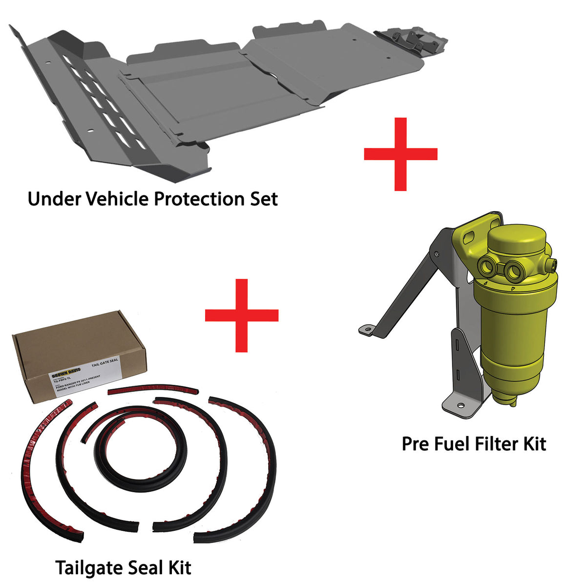 Brown Davis - Toyota Hilux 2005-2015 - Bundle 2 ABS