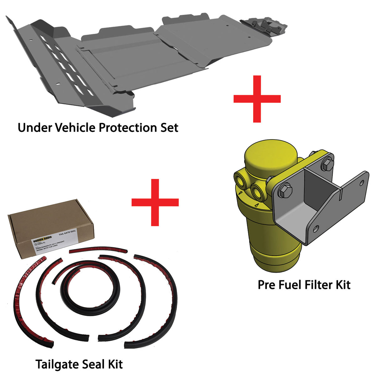 Brown Davis - Toyota Hilux 2005-2015 - Bundle 1