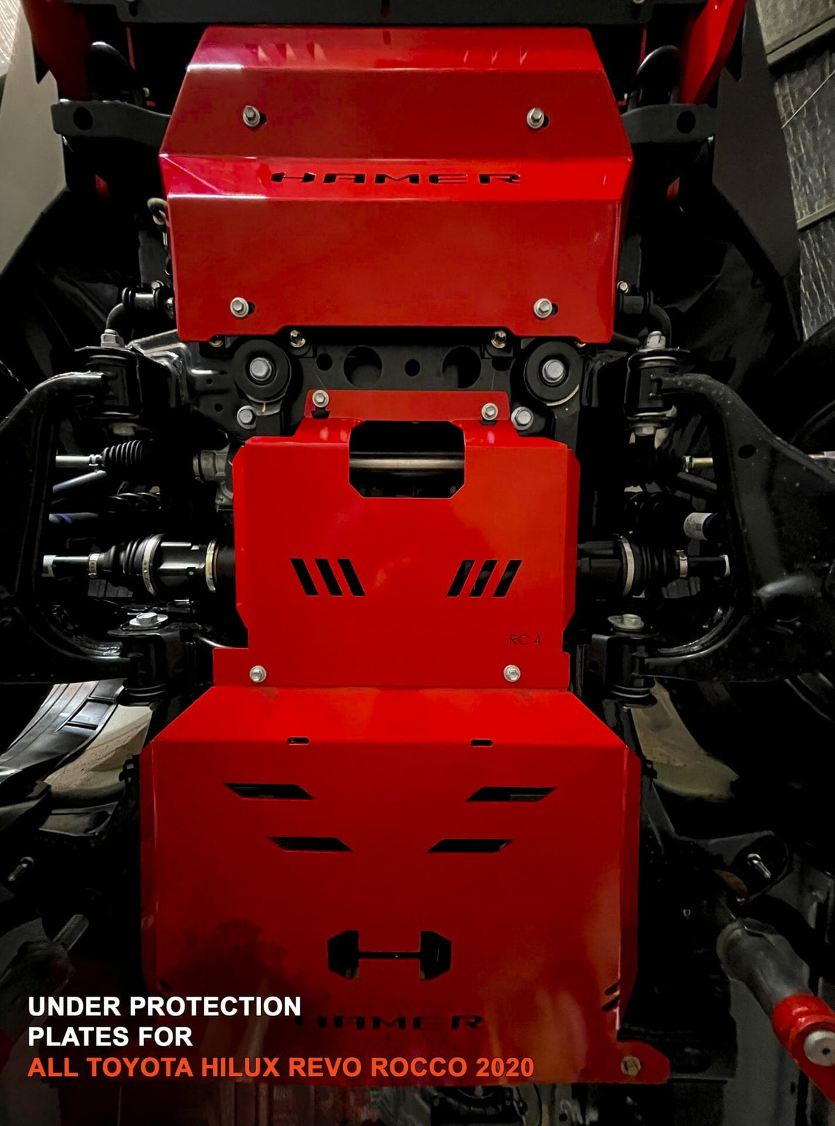 3 Pce Underbody Protection Plates