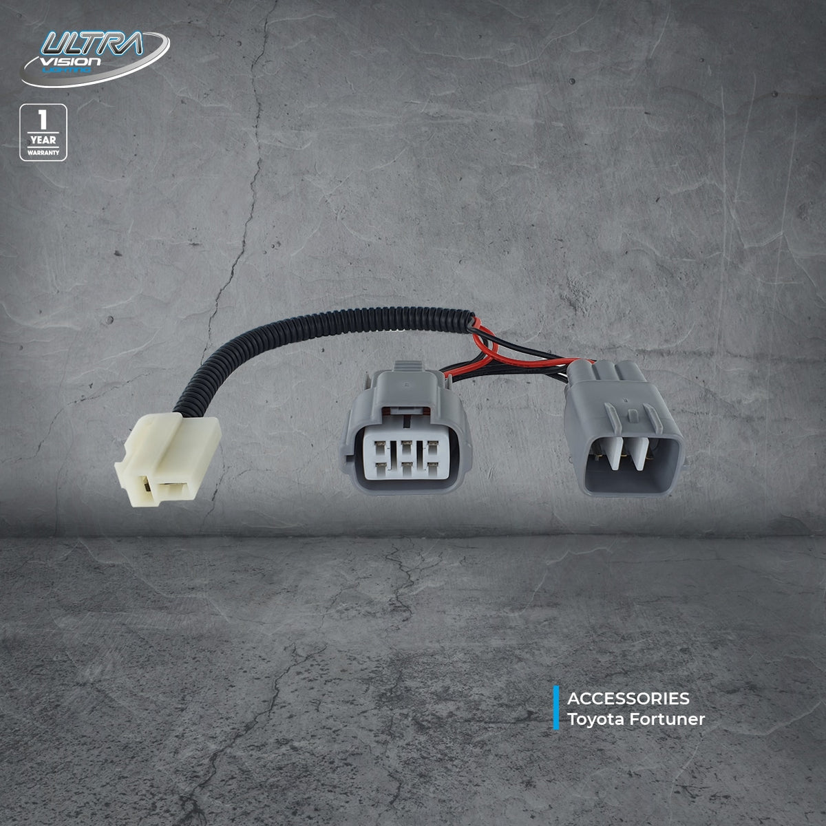 Ultra Vision Driving Light Patch Leads - Toyota Fortuner (Aug 2020 and on) - Toyota Fortuner (Aug 2020 and on)