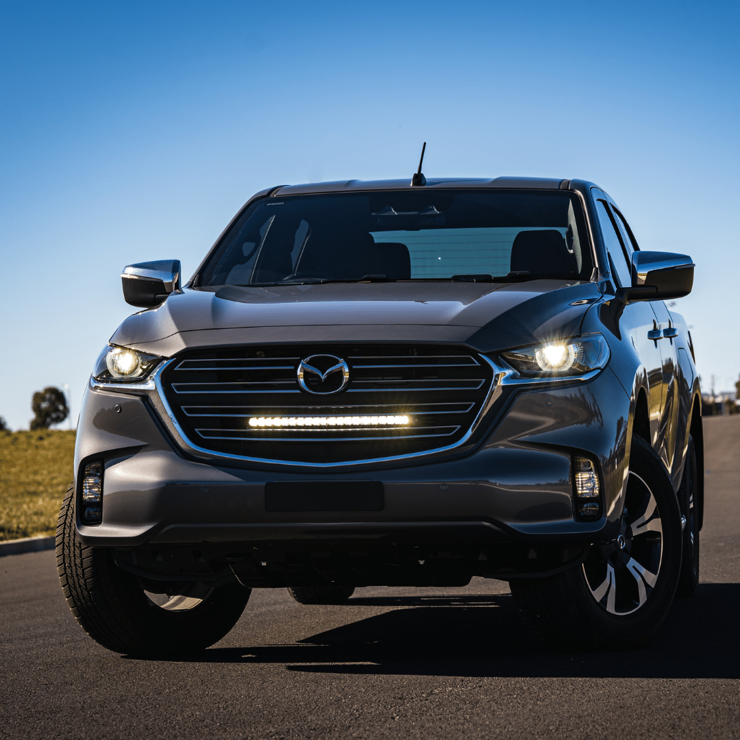 Mazda BT-50 2021-on Behind Grille Light Bar Kit