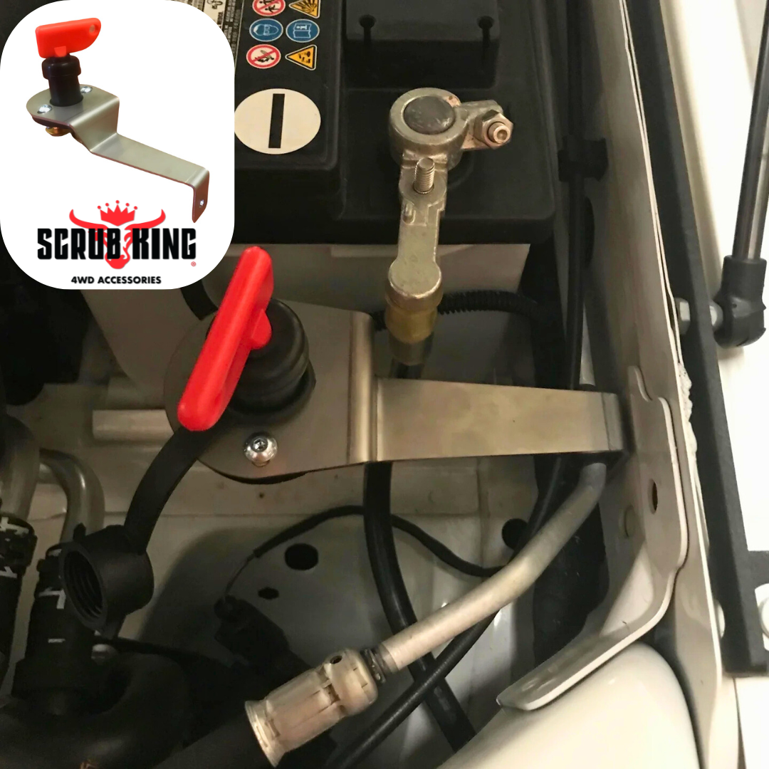 2017-2021 Volkswagen Amarok 12V Winch/Battery Isolator Switch & Mount