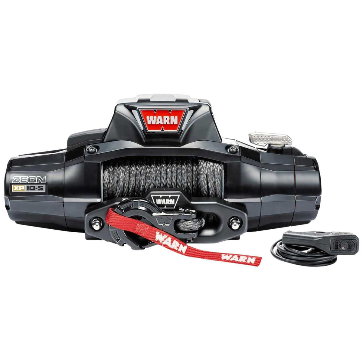 WARN ZEON XP 10-S 10,000lb 12V Electric Winch, 100ft Spydura Synthetic Rope