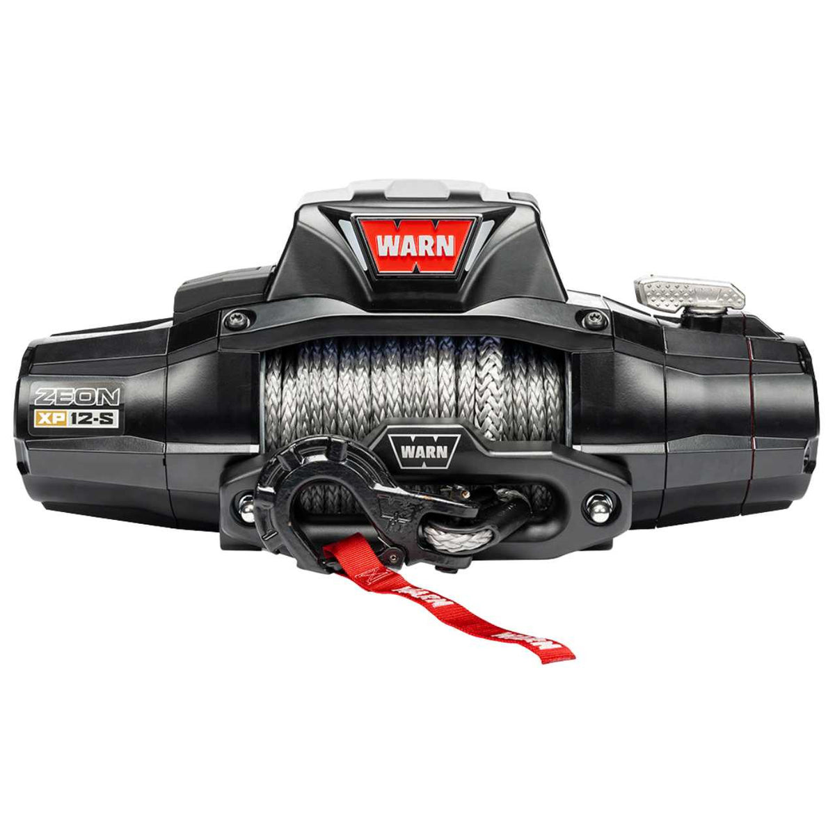 WARN ZEON XP 12-S 12,000lb 12V Electric Winch, 80ft Spydura Synthetic Rope