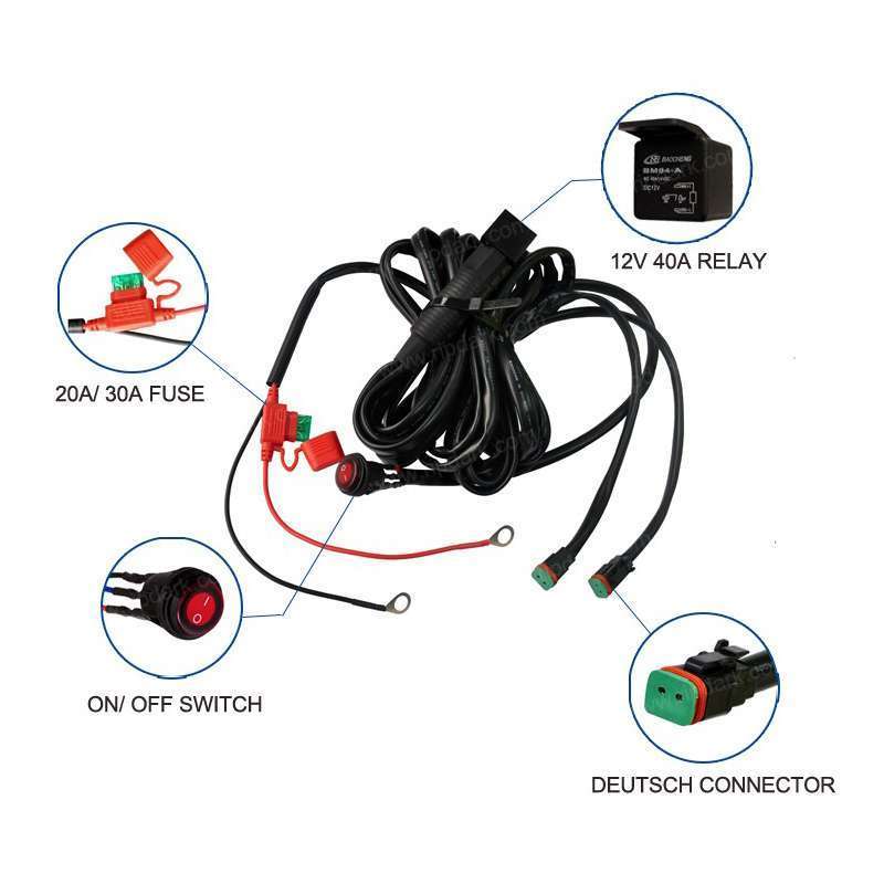 Light - Wiring kit Double