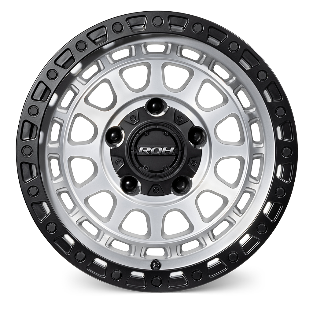 17X9 -59 5/150 ASSAULT MACHINED CENTRE BLACK LIP